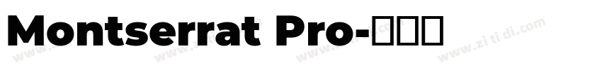 Montserrat Pro字体转换